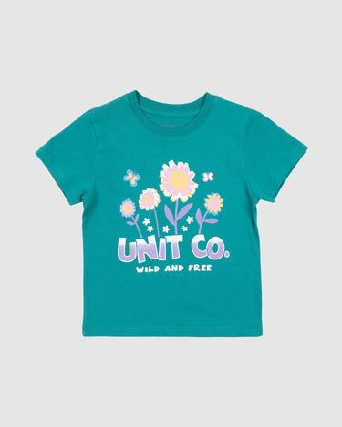 Kids Grow Tee Persian Teal