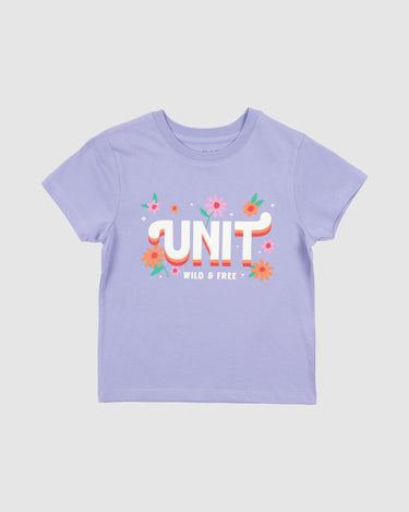 Kids Shine Tee Lavender