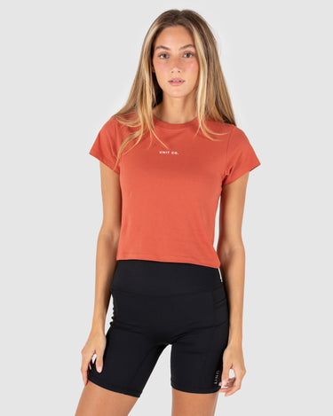 Studio Baby Tee Rust