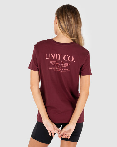 Lounge Tee Burgundy