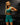 Glide Cross Sports Bra Forest Green