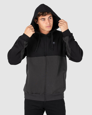 UNIT Border Mens Zip Thru Hoodie