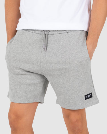 Boulevard Track Shorts Grey Marle