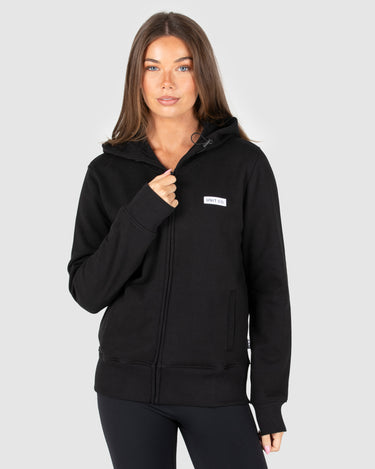 Pace Zip Thru Hoodie Black