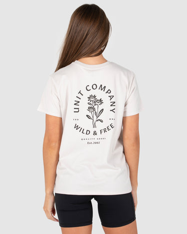 Blush Tee Off White