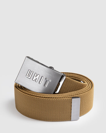Stretch Webbing Belt Khaki