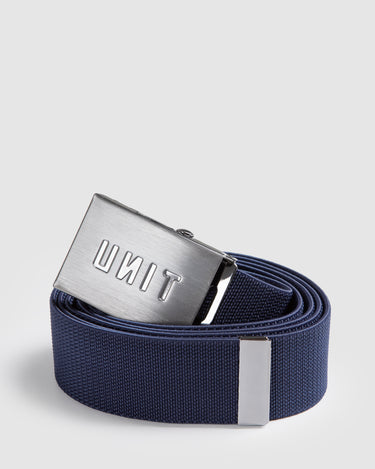 Stretch Webbing Belt Navy
