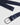 Braided Stretch Belt Navy
