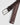 Braided Leather Stretch Belt Chocolate