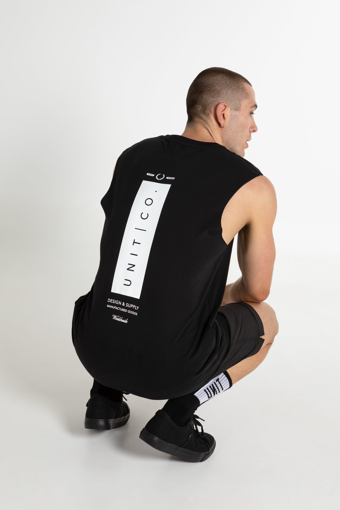 UNIT Mens Plate Muscle Tee
