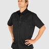 Task Short Sleeve Work Shirt Black