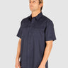 Task Short Sleeve Work Shirt Navy