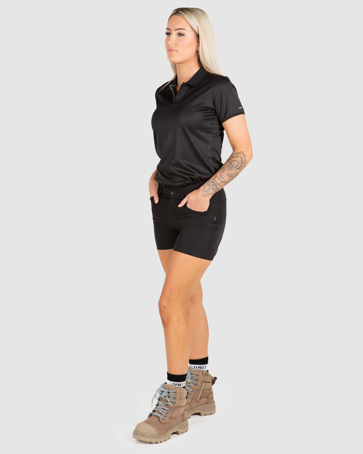 UNIT Ladies Work Shorts Flexlite