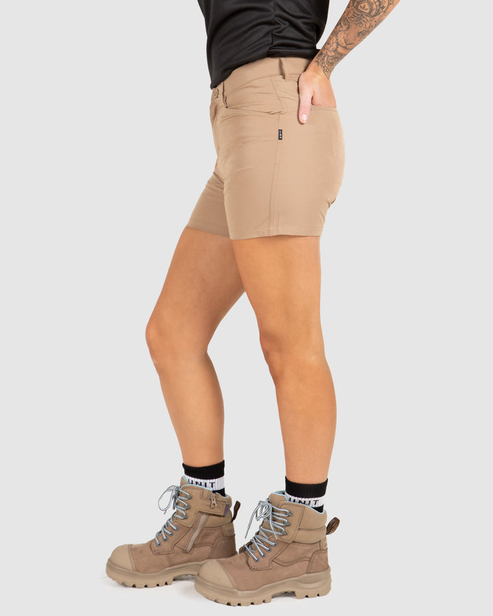 UNIT Ladies Work Shorts Flexlite