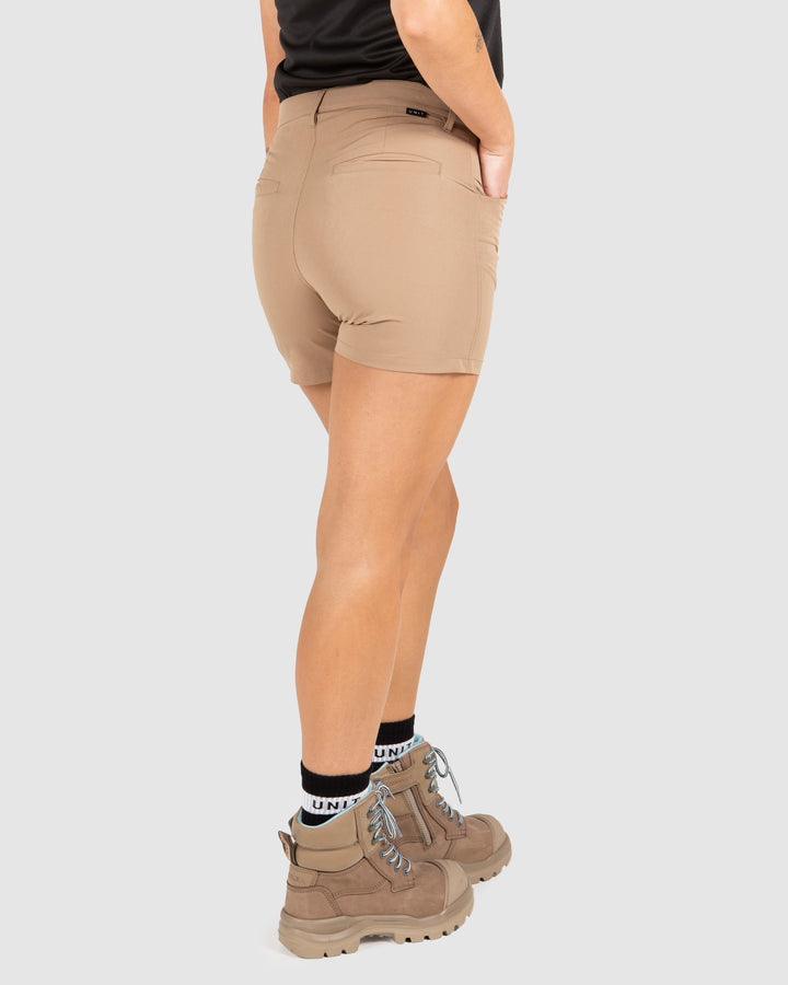 UNIT Ladies Work Shorts Flexlite