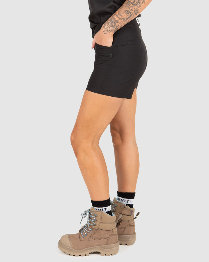 UNIT Ladies Work Shorts Flexlite