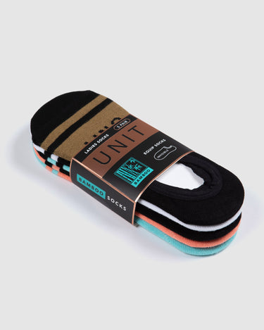 Women's Bamboo Equip Invisible Socks - 5 Pack