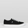 Estate Canvas Shoes Black White