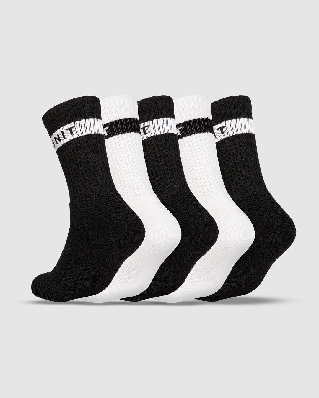 UNIT Wander Ladies Bamboo Hi-Lux Socks - 5 Pack