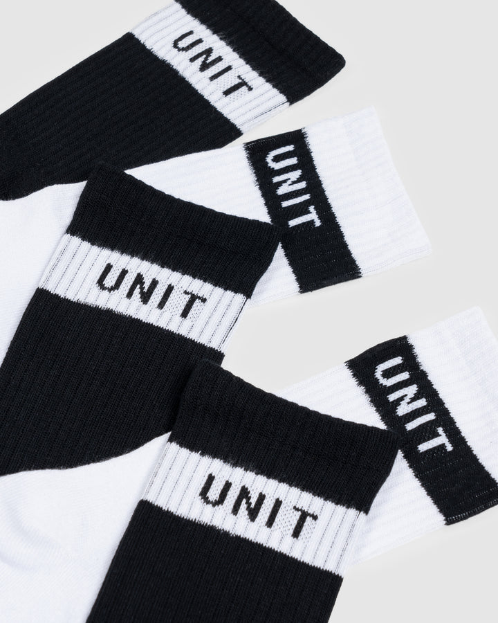 UNIT Wander Ladies Bamboo Hi-Lux Socks - 5 Pack