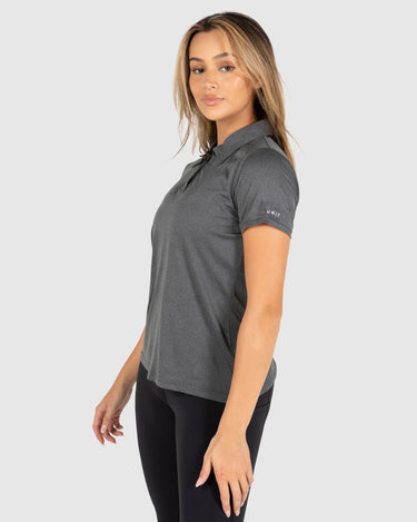 Women's Elite Flex Polo char heather