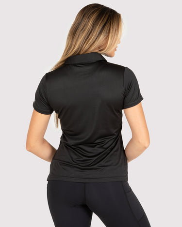 Women's Elite Flex Polo Black