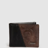 Split Bi-Fold Wallet Chocolate