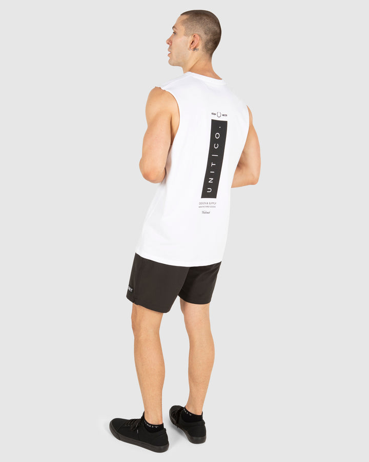 UNIT Mens Plate Muscle Tee
