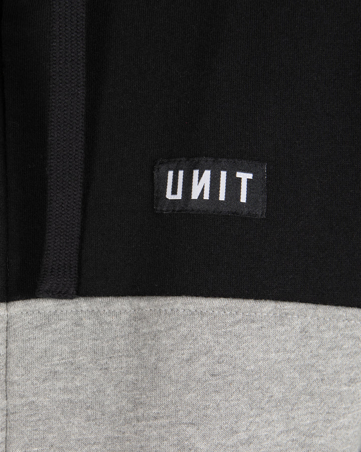 UNIT Mens Unite Zip Thru Hoodie - Sherpa Lined