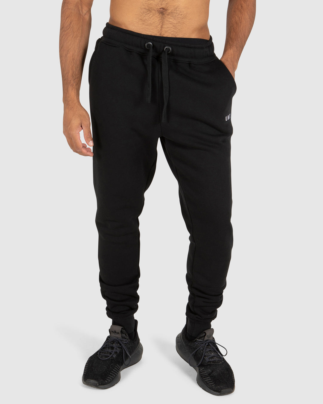 Stack Track Pants Black