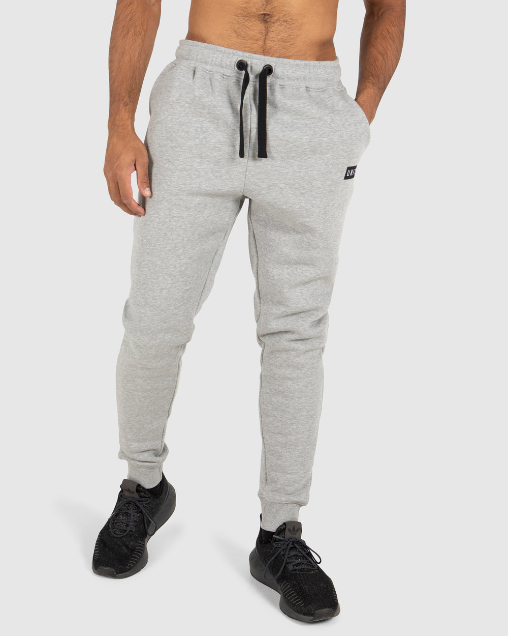 Stack Track Pants Grey Marle