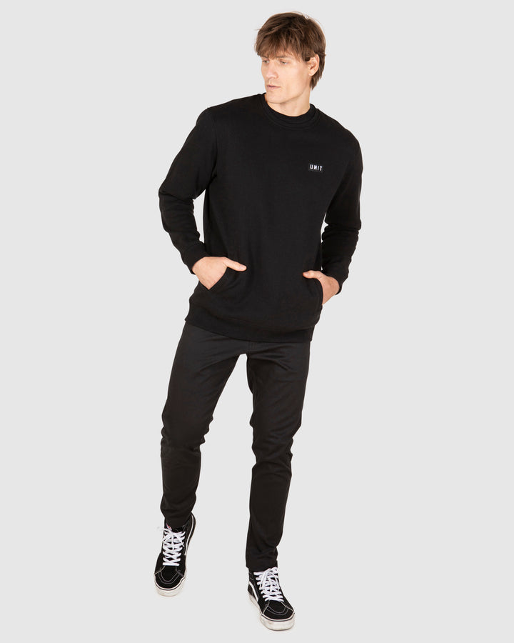 UNIT Stack Mens Crew Sweater
