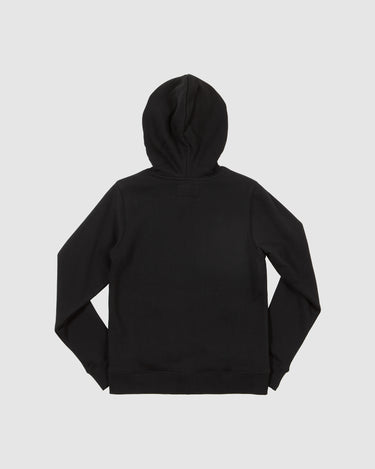 Youth Stack Zip Thru Hoodie Black