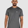 Pro Flex Performance Tee Char Heather