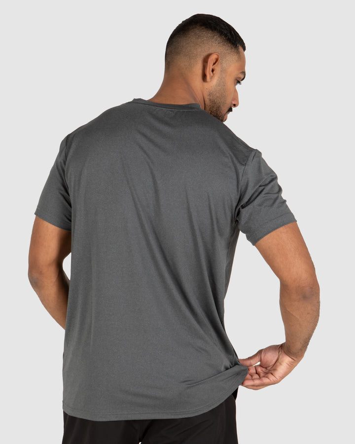 Pro Flex Performance Tee Char Heather