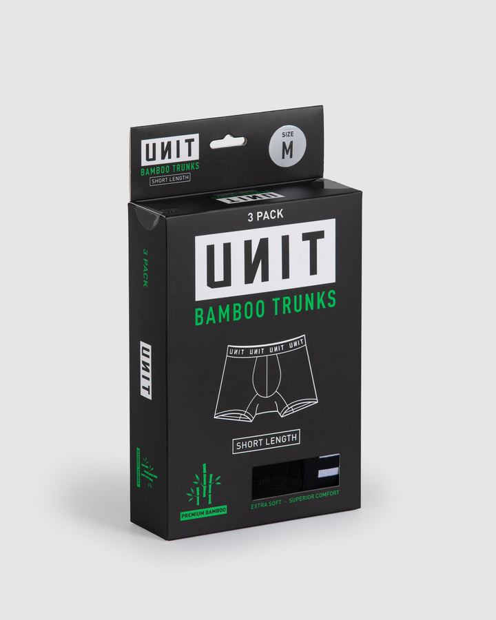 UNIT Mens Bamboo Short Trunk Underwear