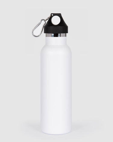 600ml Insulated Water Bottle White