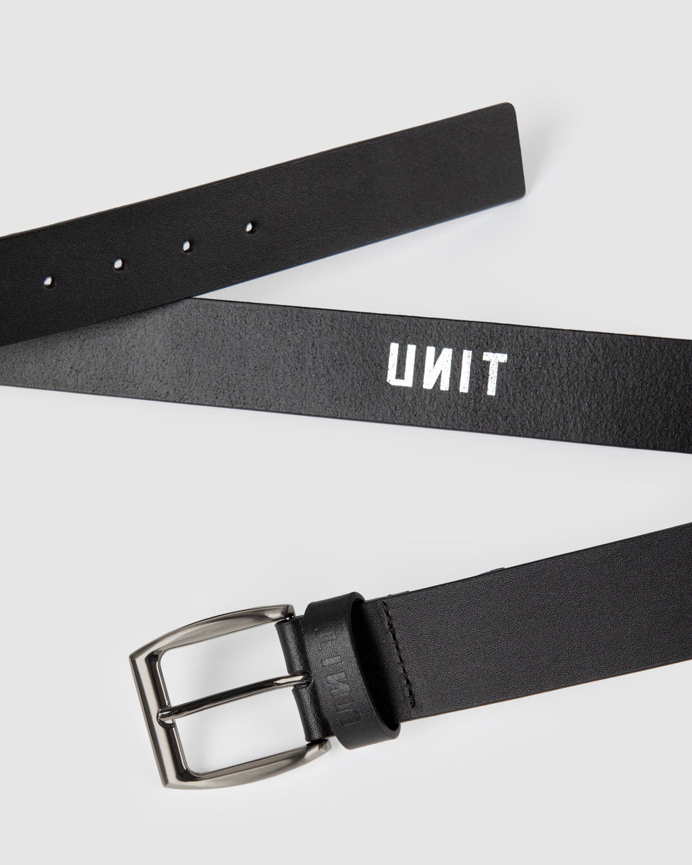 Fortitude Leather Belt Black
