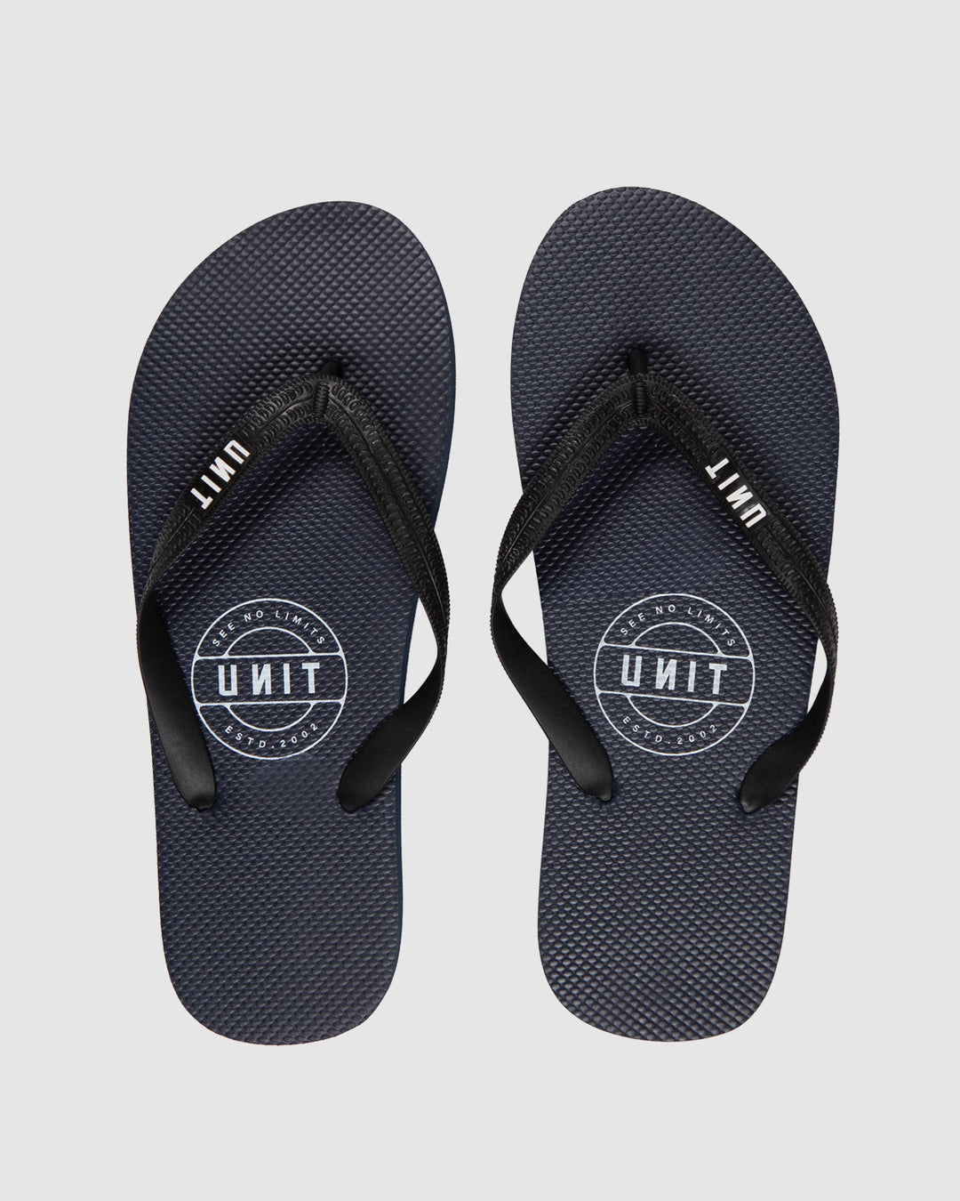 UNIT Mens Stamp Flip Flops