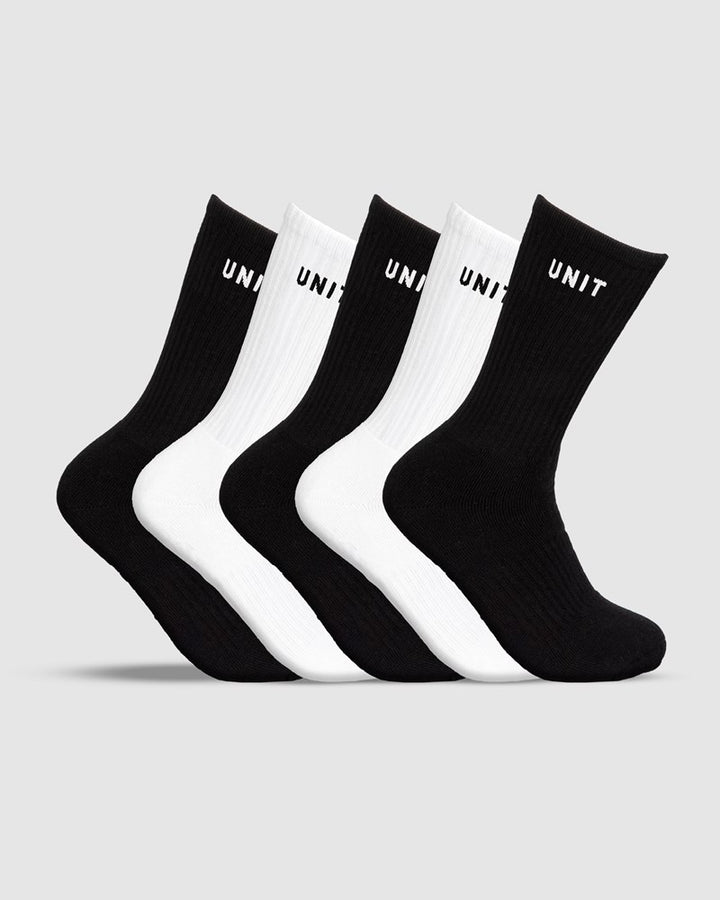 UNIT Storm Youth Bamboo Hi-Lux Socks - 5 Pack