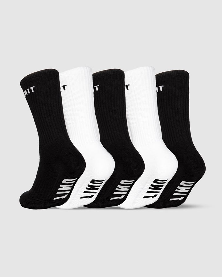 UNIT Storm Youth Bamboo Hi-Lux Socks - 5 Pack