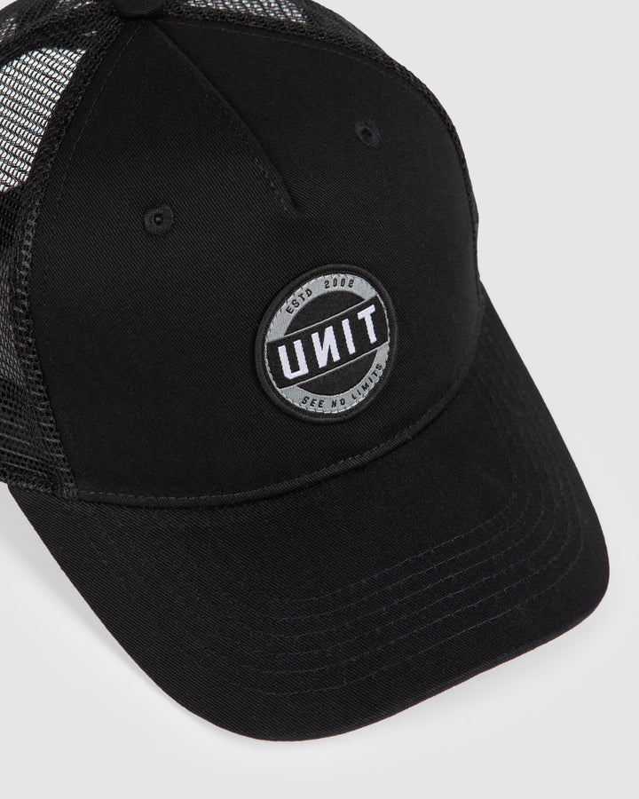 UNIT Mens Patch Headwear - Trucker Cap