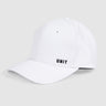 Performance Curve Peak Snapback Cap White