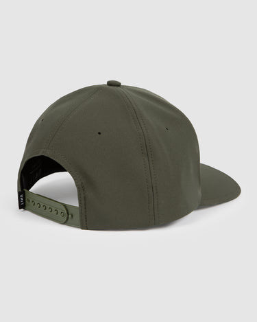 Performance Curve Peak Snapback Cap Miltary