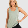 Studio Singlet Sage Green