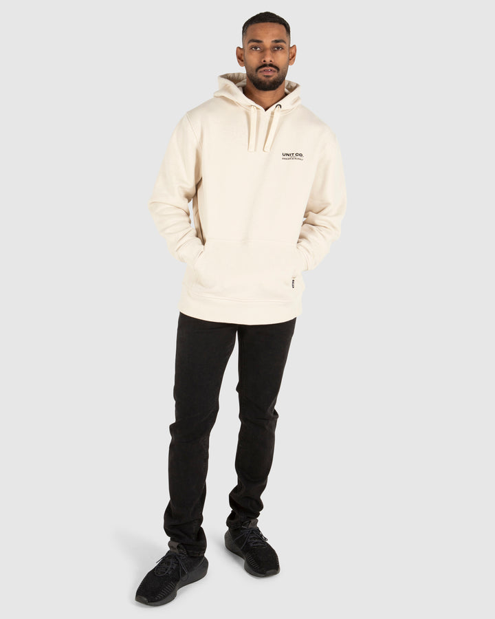 UNIT Mens Worldwide Pull Over Hoodie