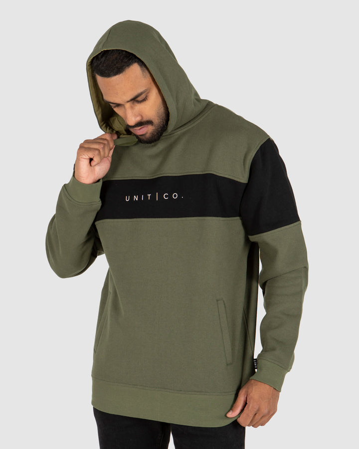 UNIT Mens Trestle Pull Over Hoodie