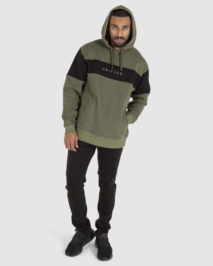 UNIT Mens Trestle Pull Over Hoodie