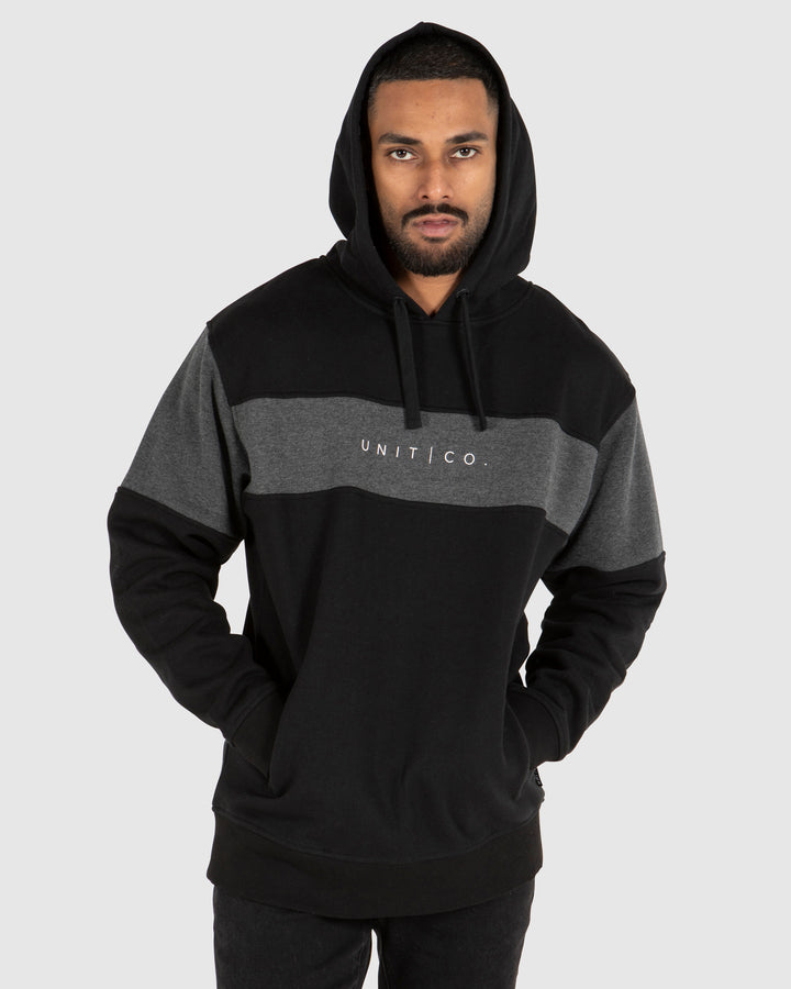UNIT Mens Trestle Pull Over Hoodie