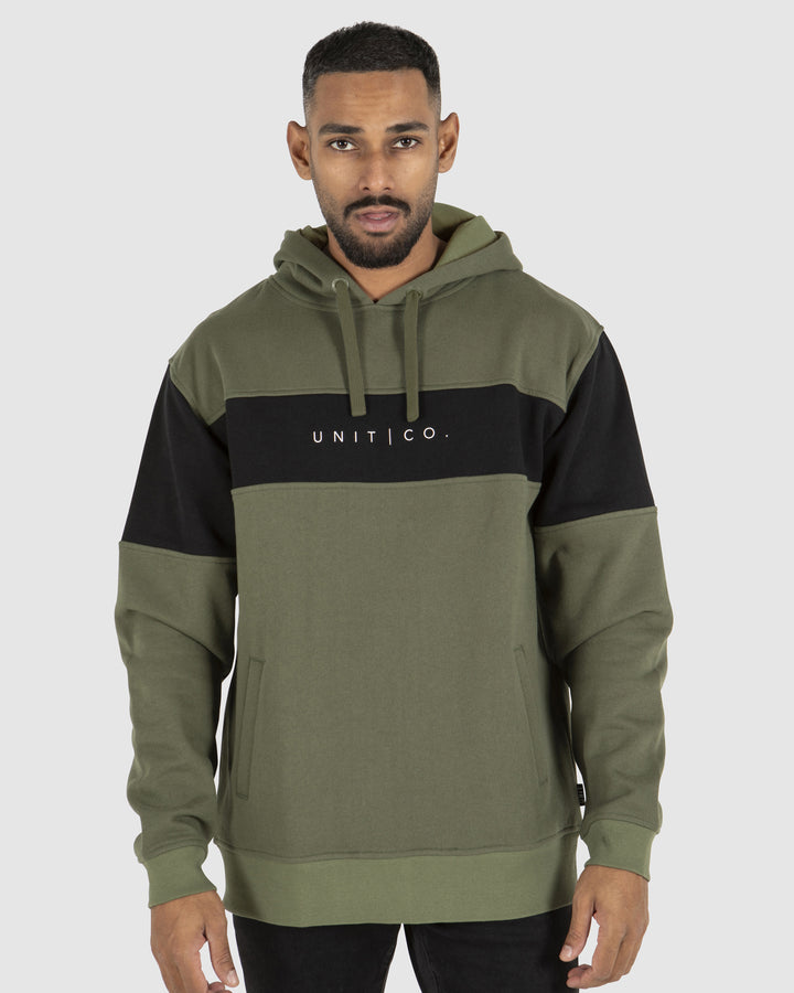 UNIT Mens Trestle Pull Over Hoodie